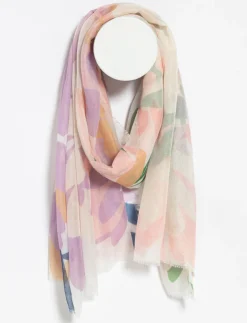 Light Floral Scarf