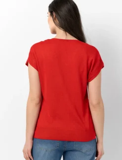 Lightweight knit T-shirt