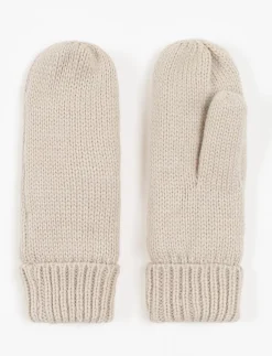 Lined Knit Mittens