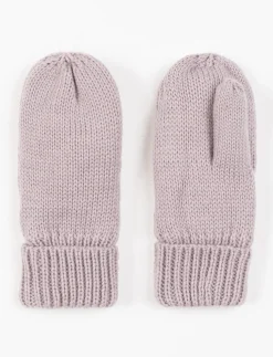 Lined Knit Mittens