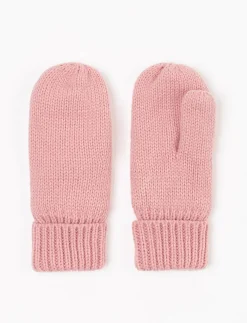 Lined Knit Mittens
