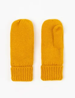 Lined Knit Mittens