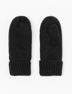 Lined Knit Mittens