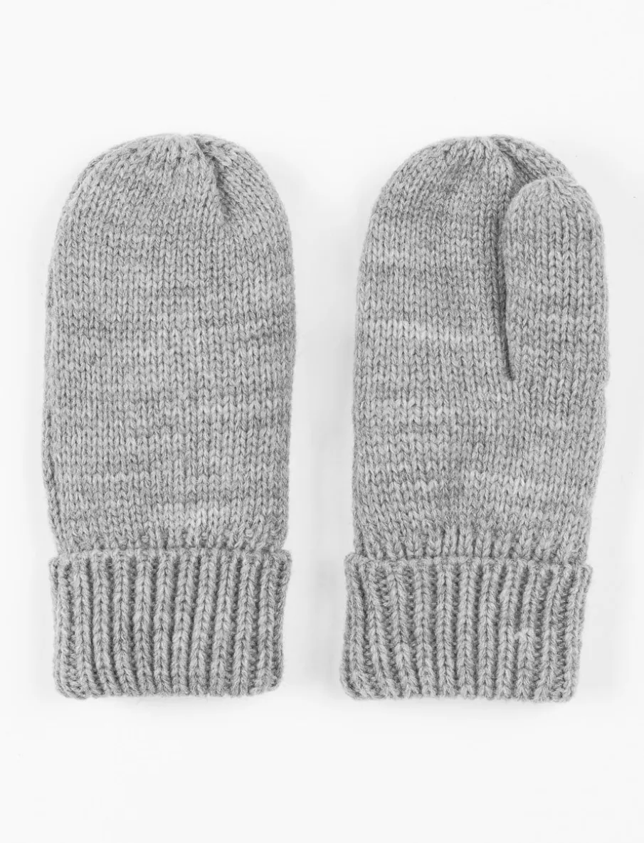 Lined Knit Mittens