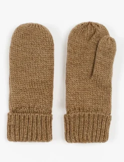 Lined Knit Mittens