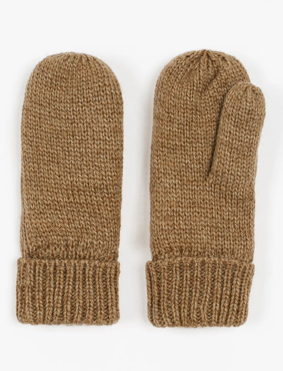 Lined Knit Mittens