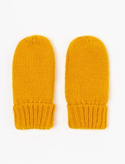 Lined Knit Mittens