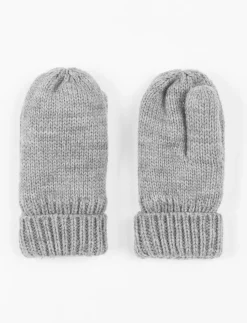 Lined Knit Mittens