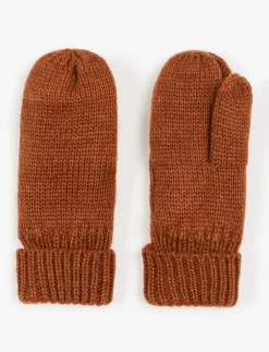 Lined Knit Mittens