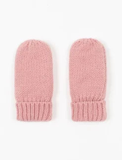 Lined Knit Mittens