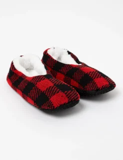 Lined Knit Slippers