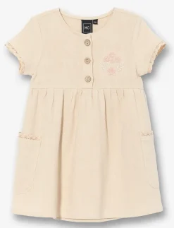 Linen Button-down Dress