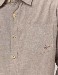 Linen-effect Shirt