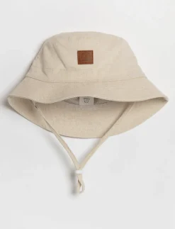 Linen-effect Sun Hat