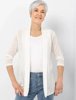 Linen-look Cardigan