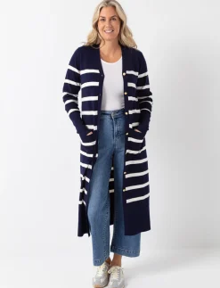 Long Button-up Cardigan