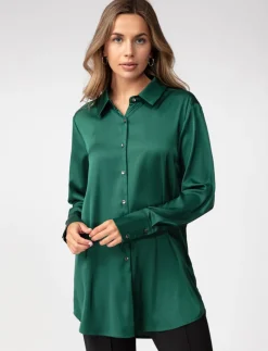 Long Silky Blouse
