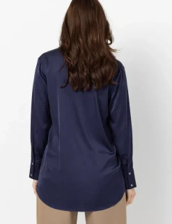 Long Silky Blouse