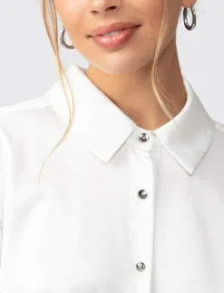 Long Silky Blouse