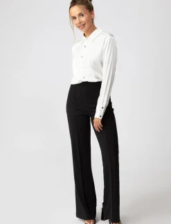 Long Silky Blouse