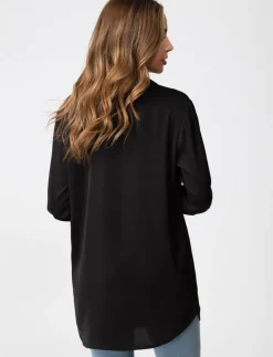 Long Silky Blouse