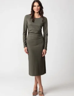 Long-sleeve Bodycon Dress