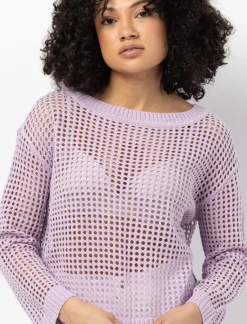 Long-Sleeve Knit Sweater