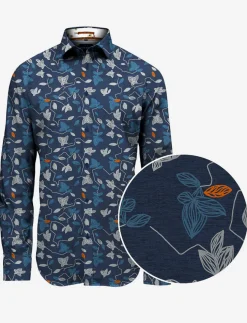 Long-Sleeve Printed Shirt
