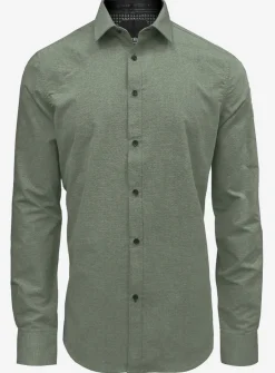 Long-Sleeve Solid Shirt