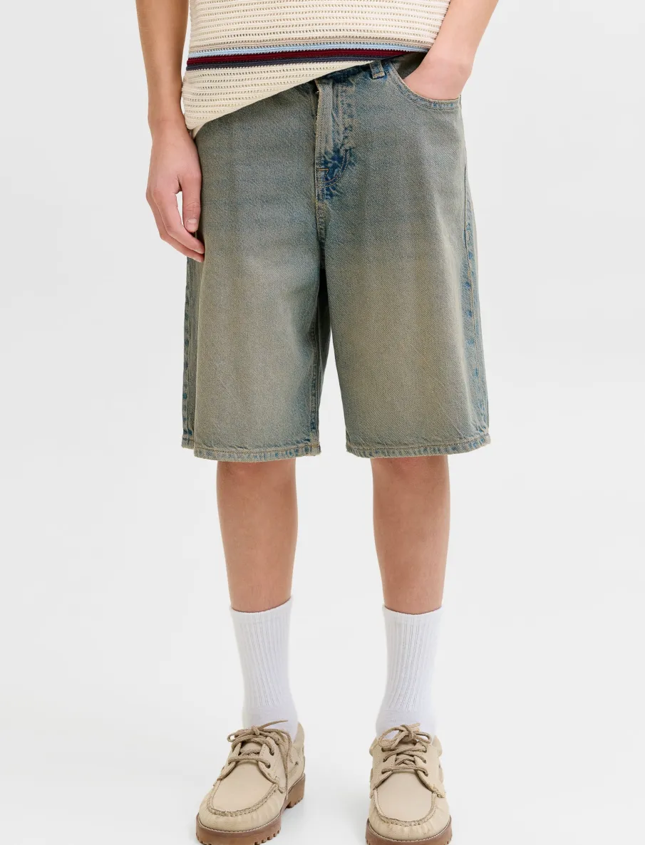 Loose Denim Shorts