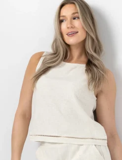 Loose Linen Tank Top