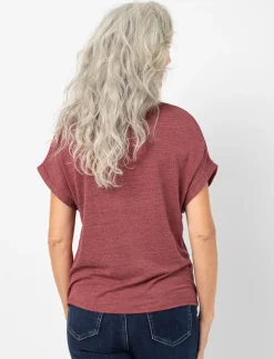 Loose-fit T-shirt with Buttons
