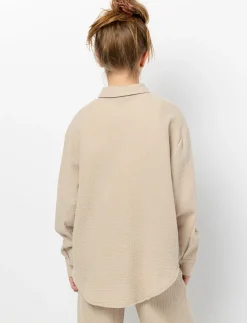 Loose-fitting Gauze Shirt