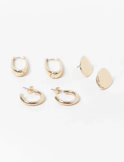 Matching Earrings - Pack of 3