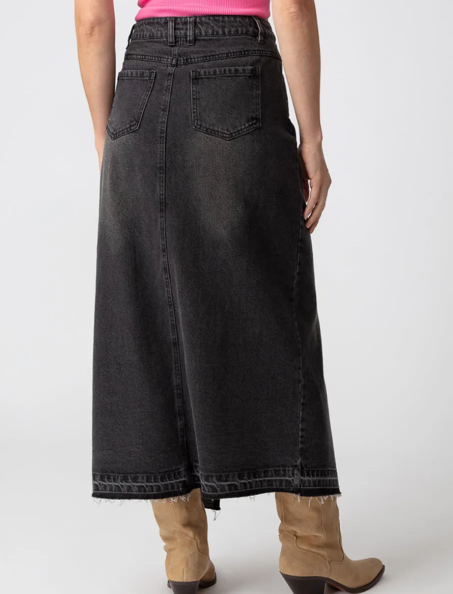 Maxi Denim Skirt