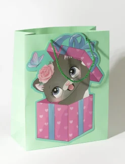 Medium Cat Gift Bag