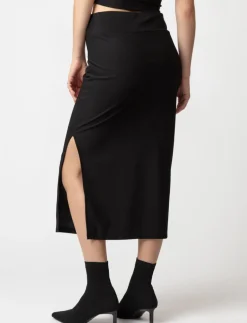 Midi Skirt with Slit