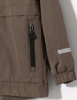 Mid-Season Coat with Fleece Lining - Little Boys