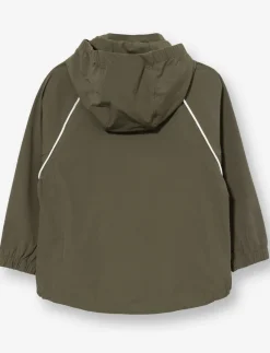 Mid-Season Coat with Reflective Stripes - Little Boys