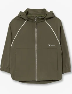 Mid-Season Coat with Reflective Stripes - Little Boys