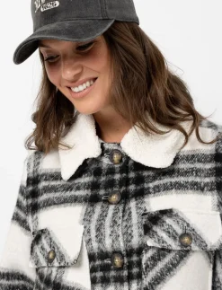 Mid-season Plaid Jacket
