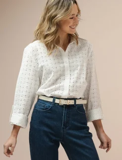 Narrow Belt with Gold Buckle