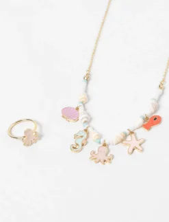 Necklace and Ring Set - Teen Girls