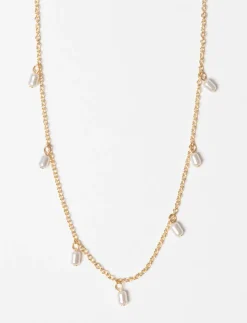 Necklace with Pearl Pendants