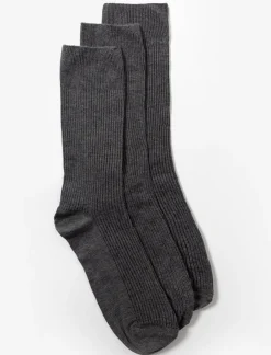 Non-Elastic Socks - Pack of 3