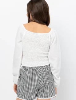 Off-the-Shoulder T-Shirt - Teen Girls