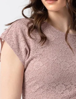 Open Back Lace T-shirt
