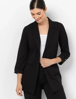 Open Scuba Blazer with 3/4 Sleeves