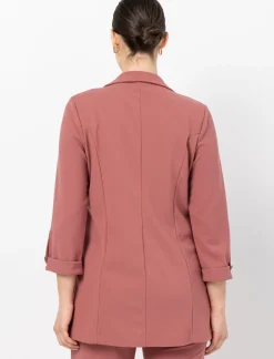 Open Scuba Blazer with 3/4 Sleeves