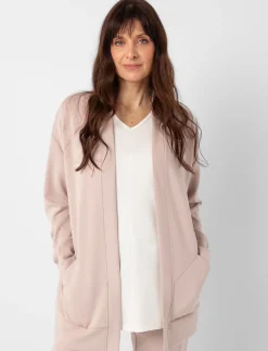 Open-front Pocket Cardigan